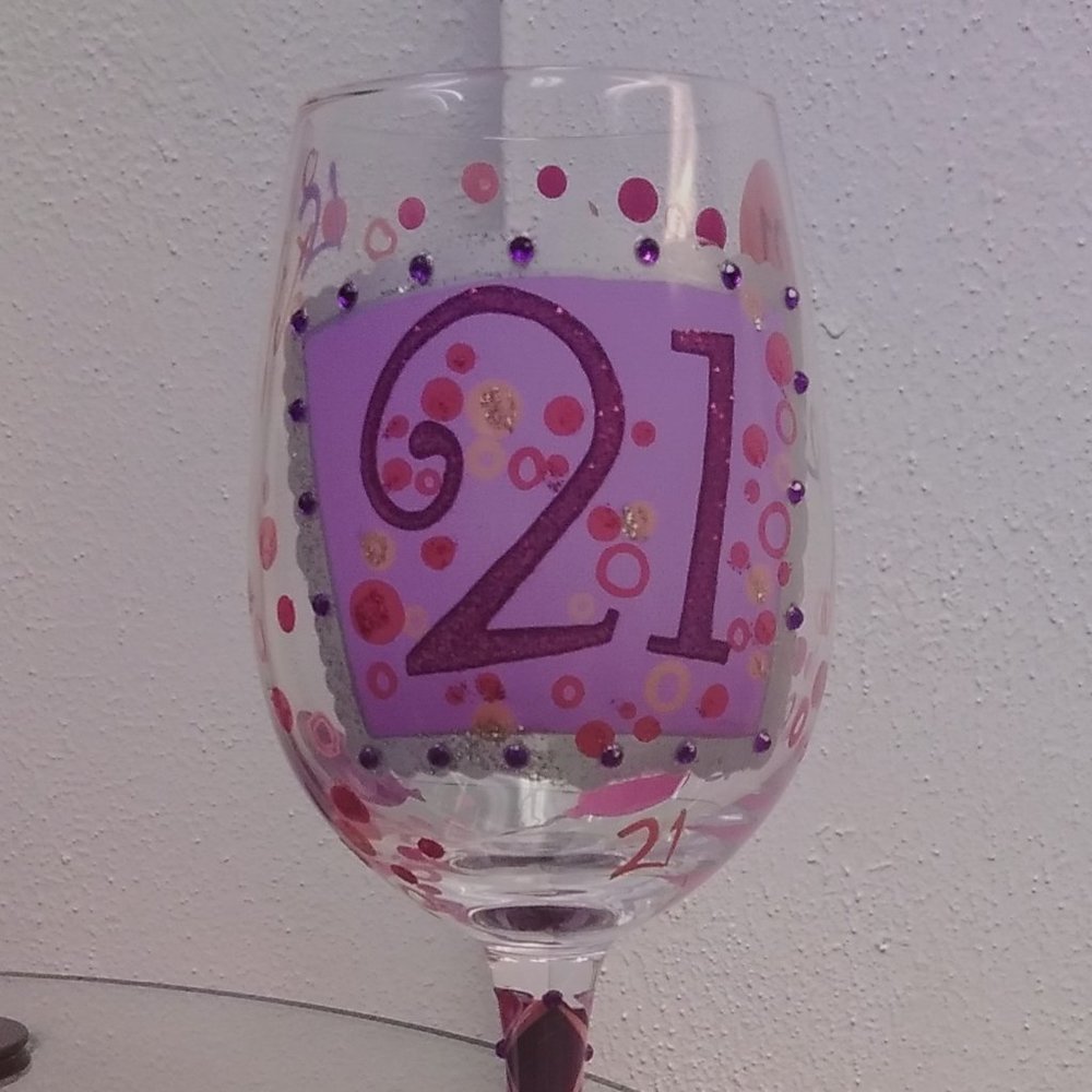 21 wine glass